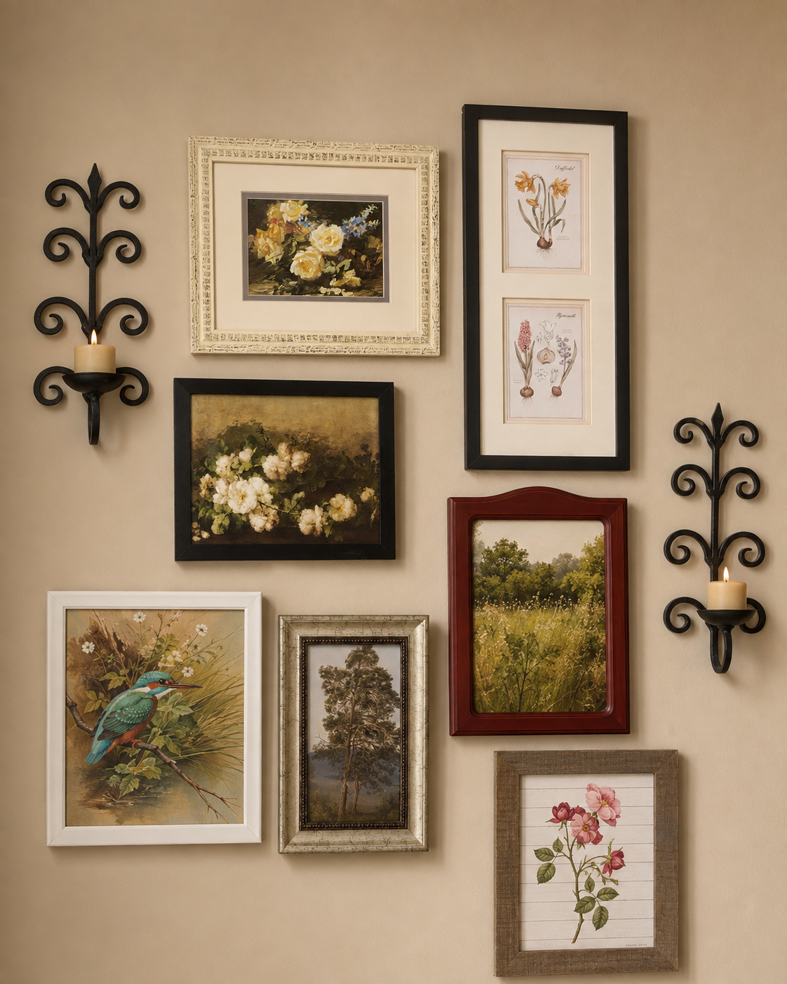 Gallery Wall Box | Mini-Box Curated Vintage Frames & Wall Décor | Personalized Home Decor Box