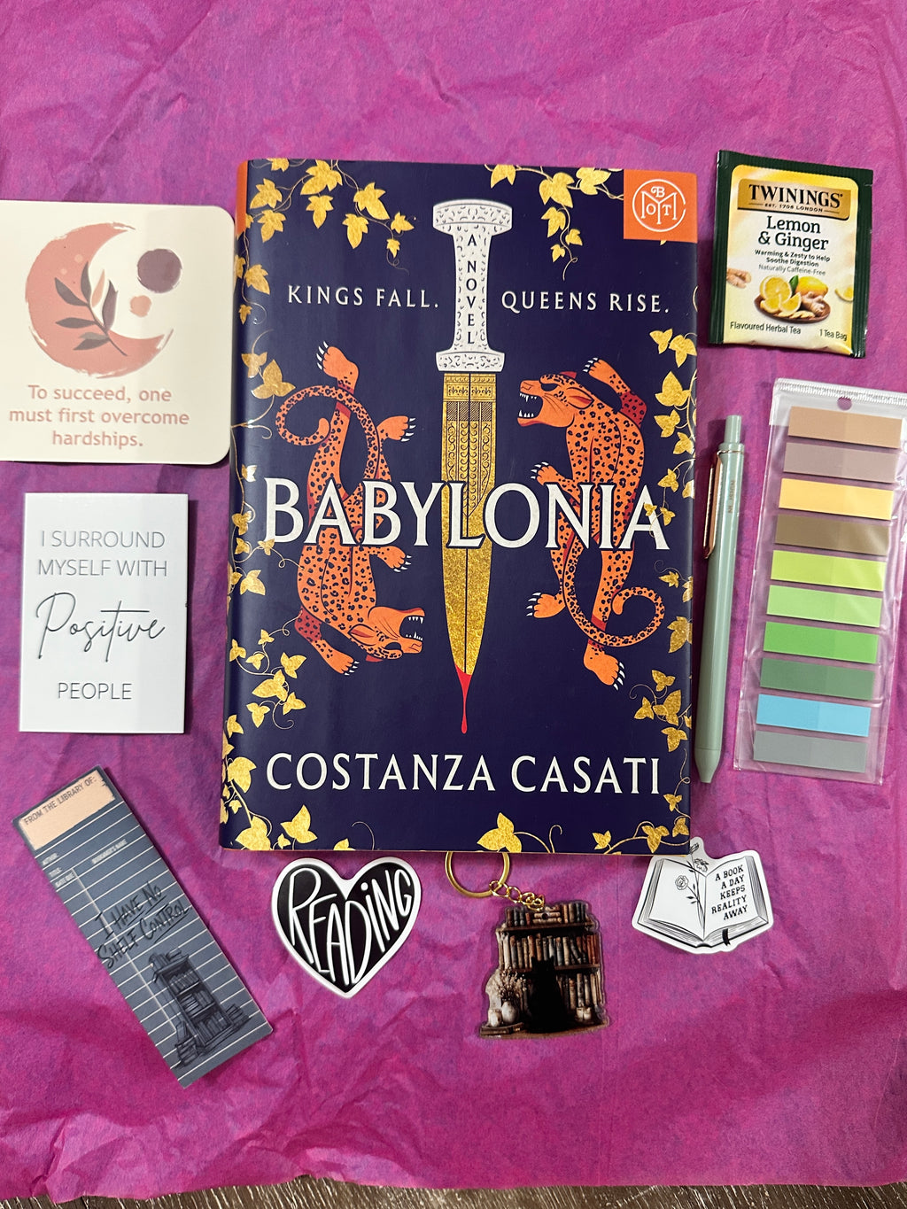 Blind Date With a Book Gift Box | Thrifted Mystery Book With Bookish Goodies | Reader Care Package | Surprise Book Lover Gift
