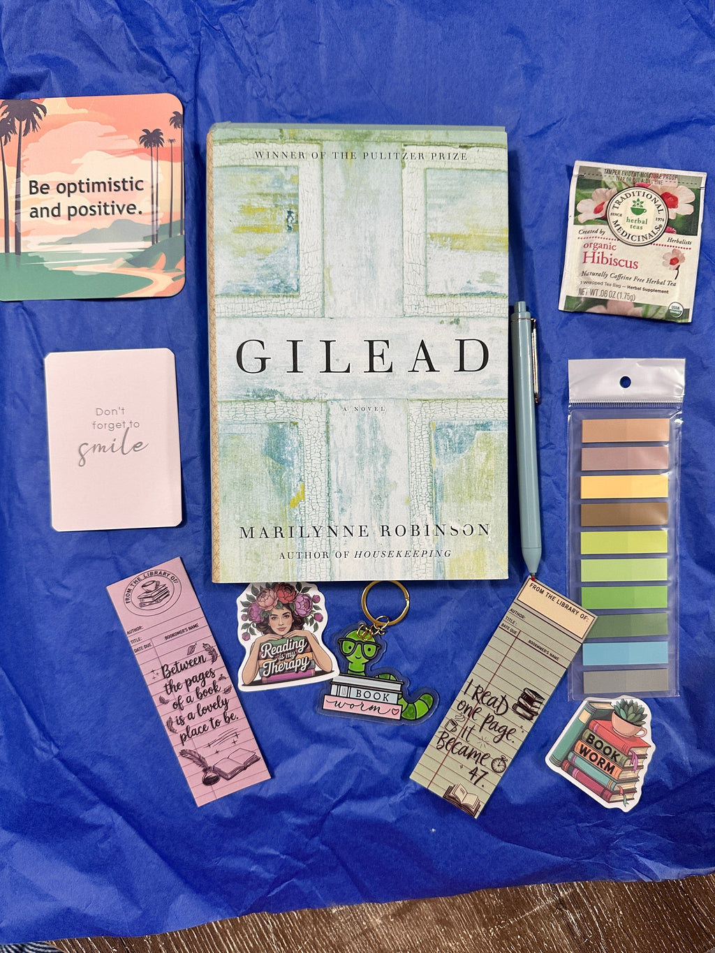 Blind Date With a Book Gift Box | Thrifted Mystery Book With Bookish Goodies | Reader Care Package | Surprise Book Lover Gift