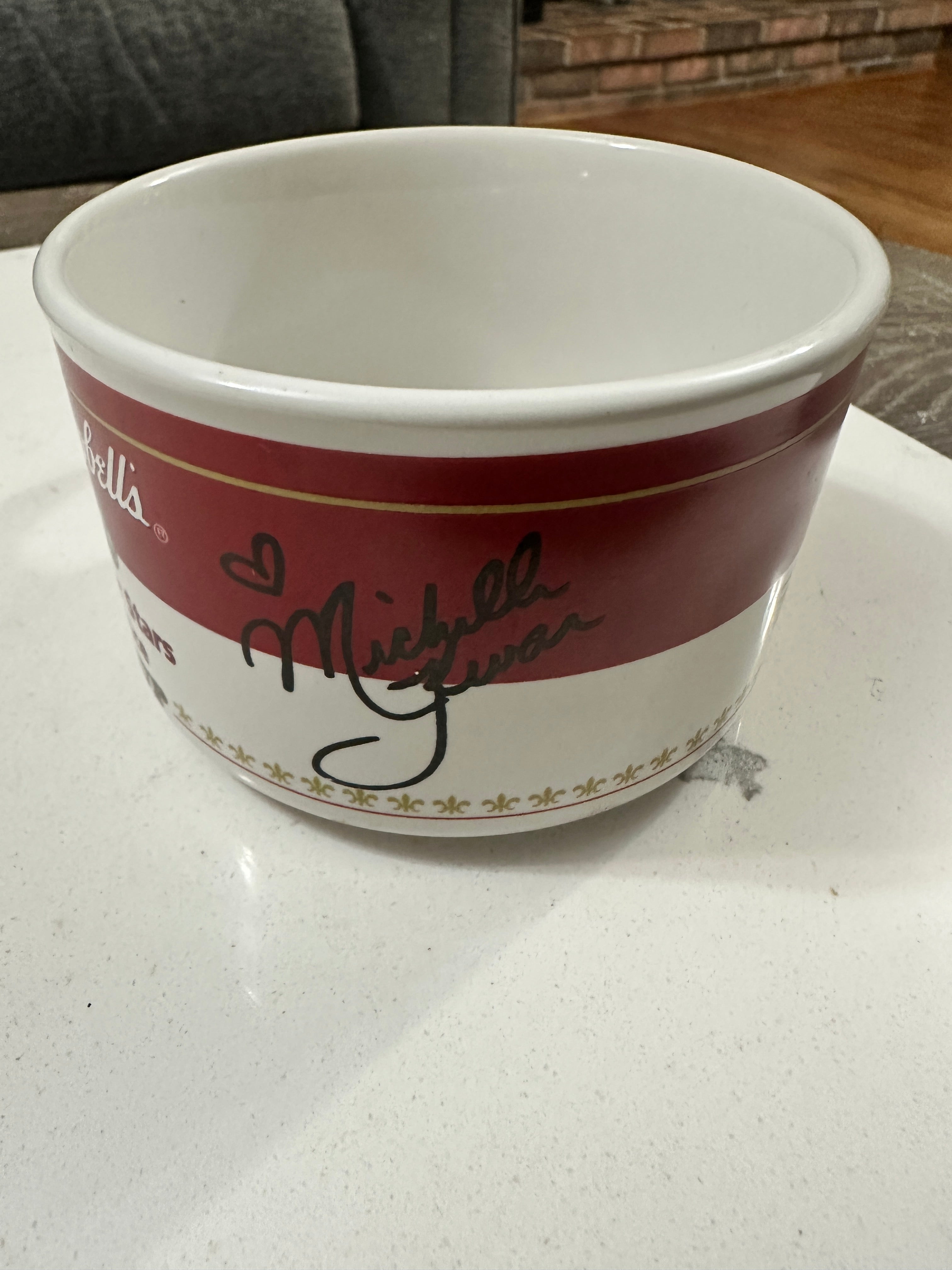 1998 Campbell’s Soup “Super Stars on Ice” Oversized Mug – Michelle Kwan, Tara Lipinski, Nicole Bobek – Westwood Collectible
