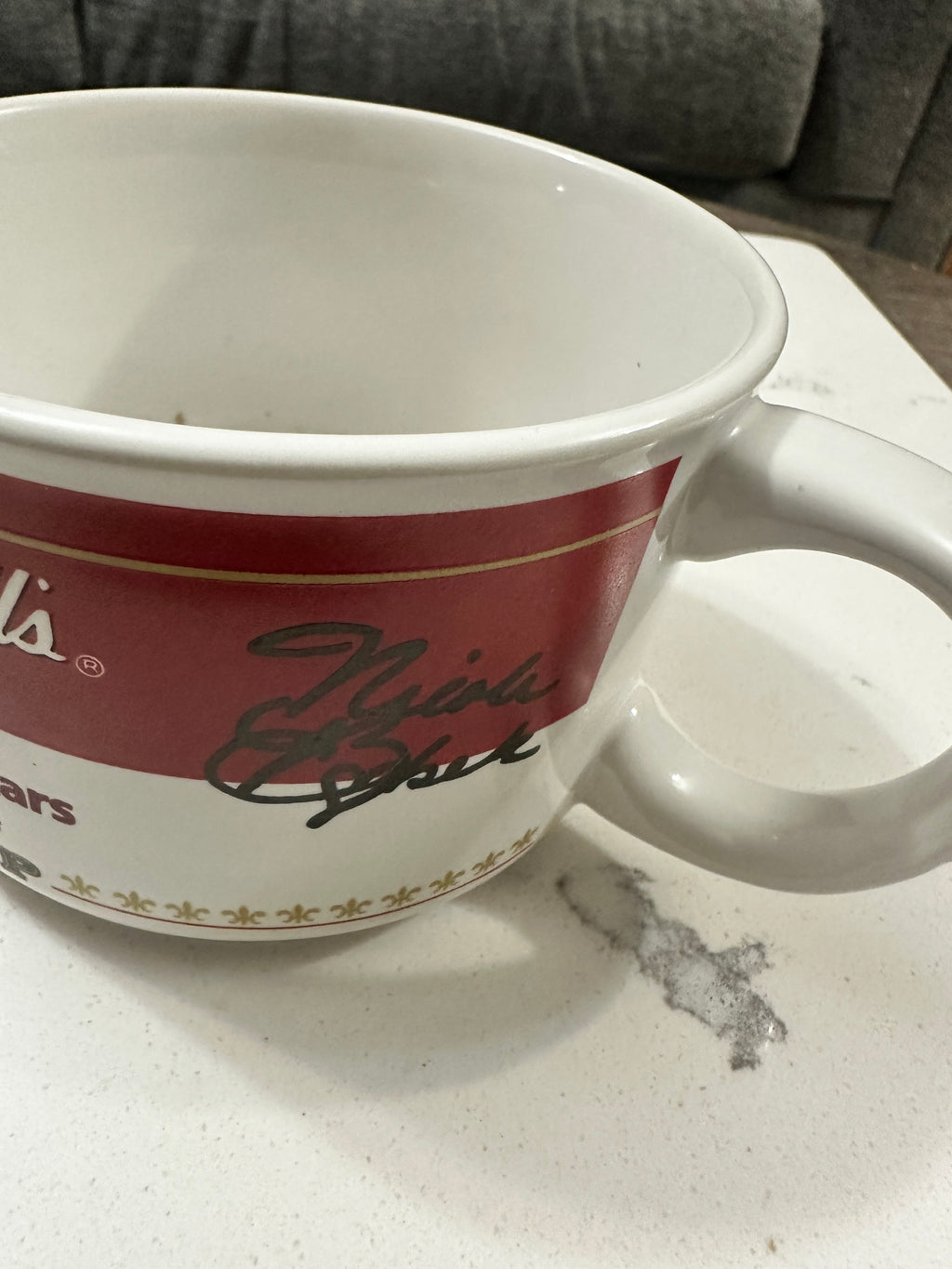 1998 Campbell’s Soup “Super Stars on Ice” Oversized Mug – Michelle Kwan, Tara Lipinski, Nicole Bobek – Westwood Collectible