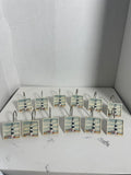 Set of 12 Lighthouse Shower Curtain Hooks | Coastal Nautical Bathroom Decor