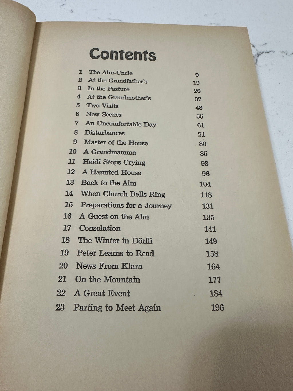 Vintage 1970 Heidi by Johanna Spyri – Whitman Classics Hardcover – Illustrated by Eleanor Mill