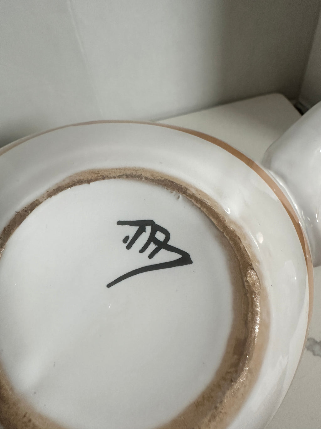 Vintage Hand-Painted Ceramic Fruit Bowls – Set of 3 | 8"