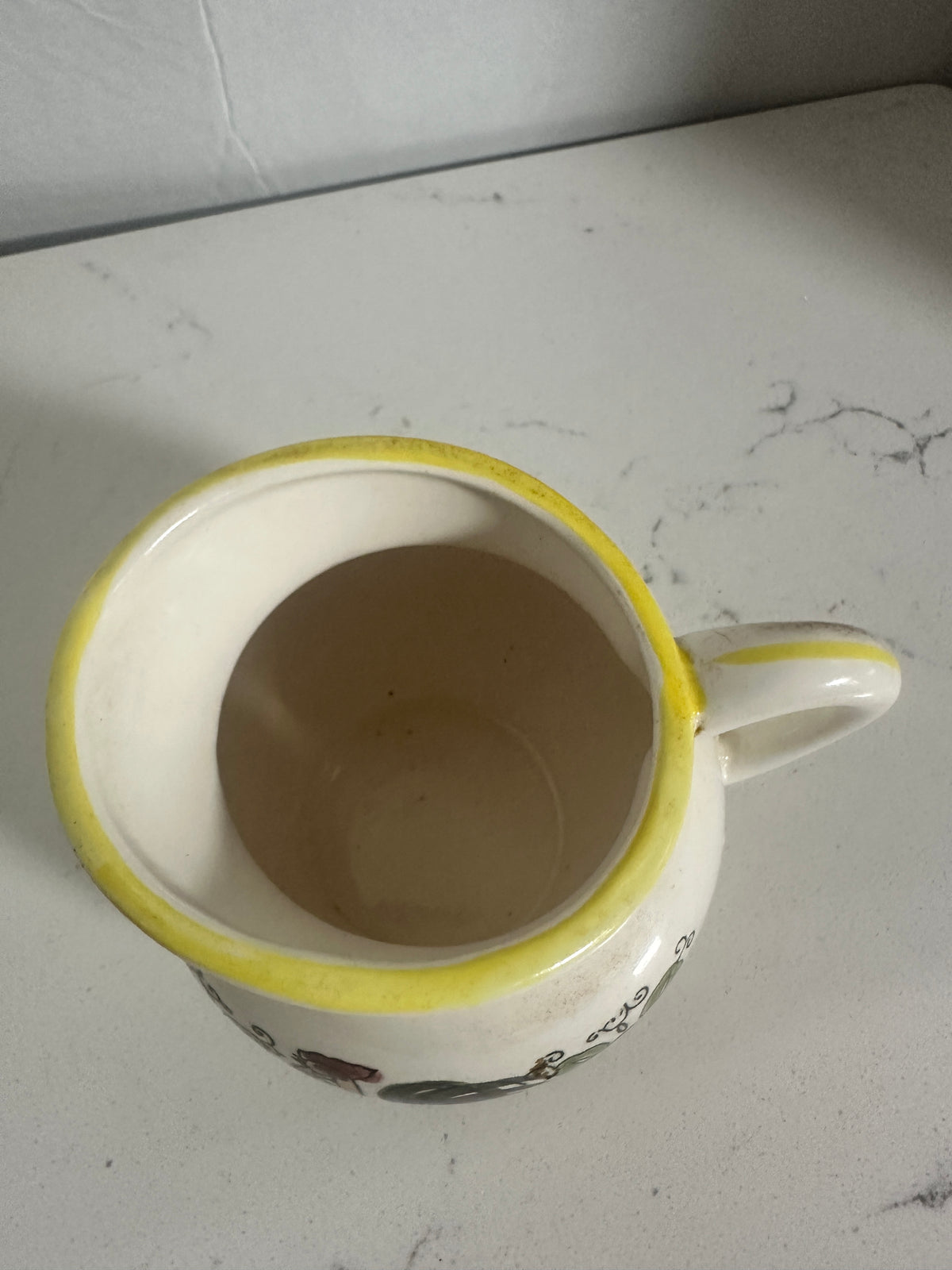 Vintage UCAGCO Early Provincial Rooster Creamer Pitcher | Japan 4 inches