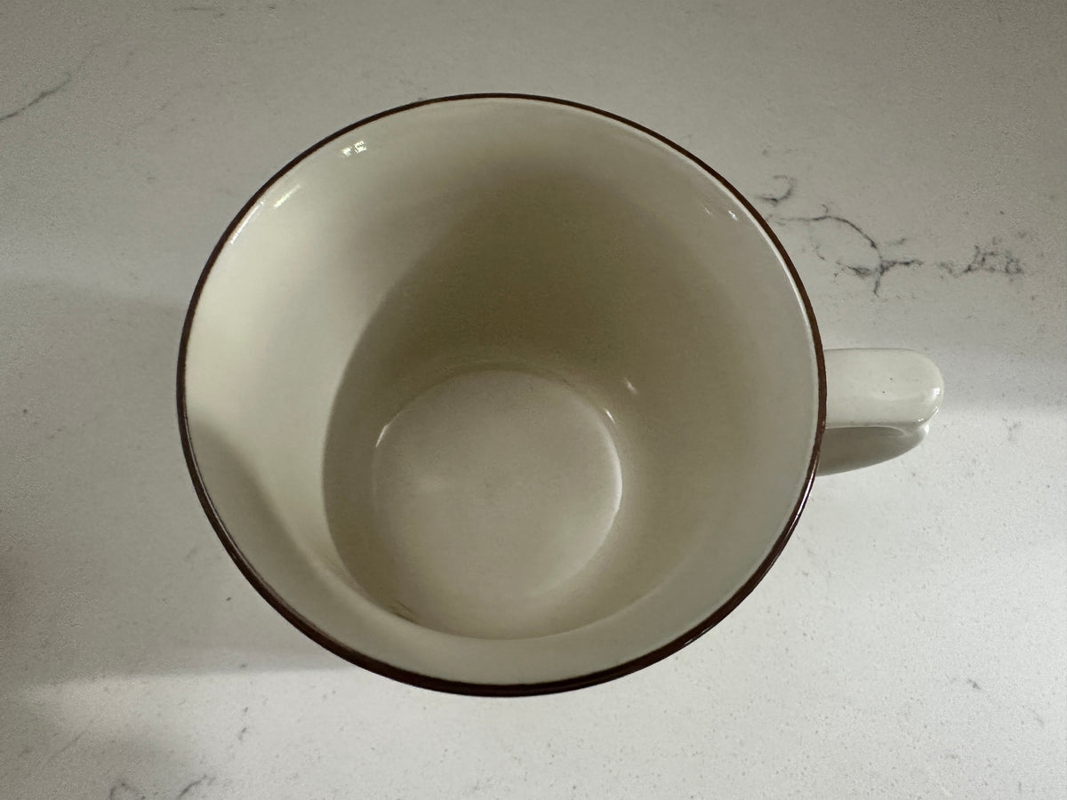 Vintage Cumberland Mayblossom Stoneware Mugs – Set of 2 | Japan | 3"