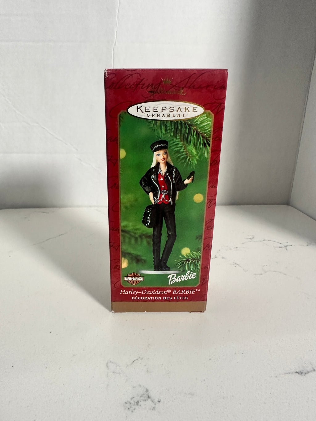 2000 Hallmark Keepsake Harley-Davidson Barbie Ornament | Original Box