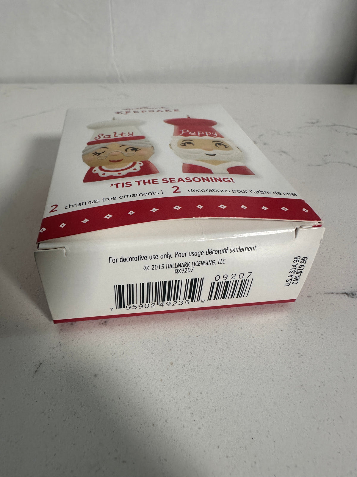 2015 Hallmark Keepsake ’Tis the Seasoning! Ornaments | Salty & Peppy