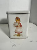 Sarah Kay Illustrated Lidded Metal Tin | 6 × 4 Inches