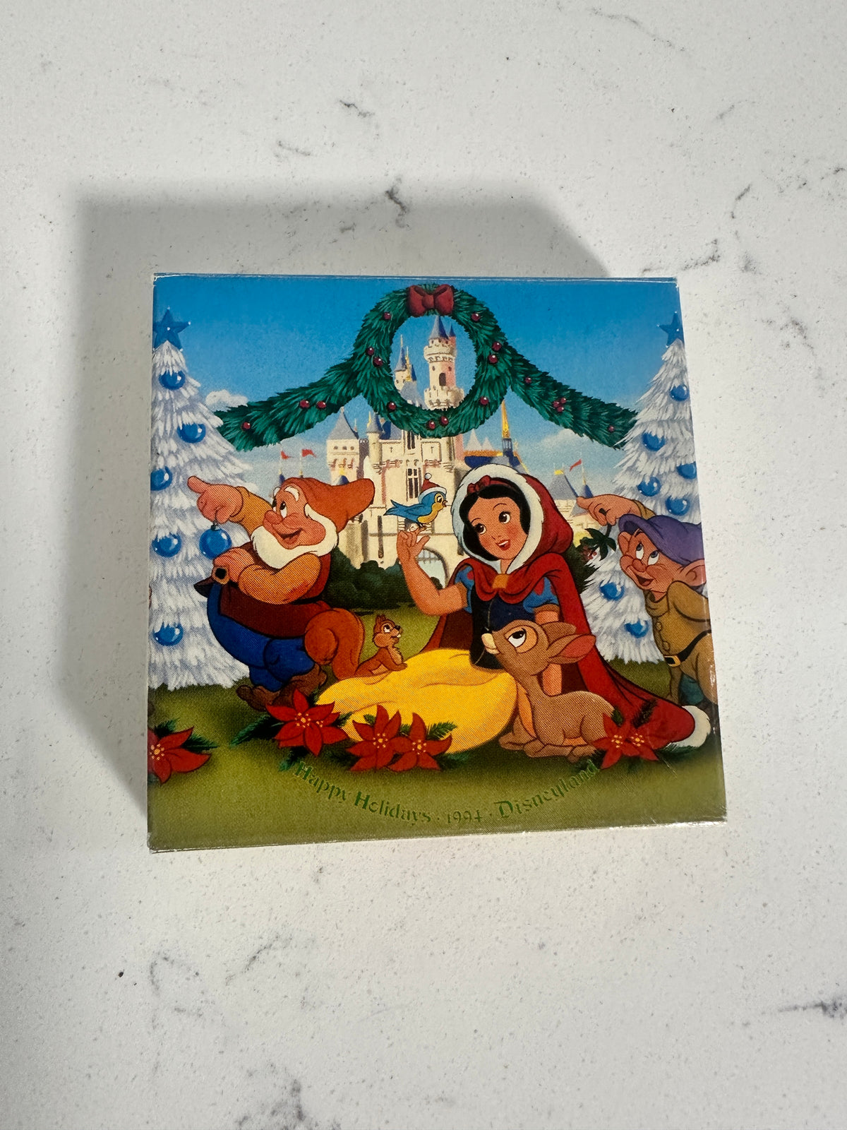 1994 Disneyland Snow White Christmas Ornament with Box | 2½ Inches