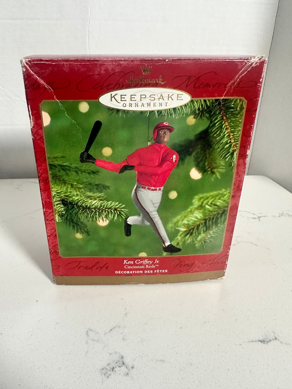 2000 Hallmark Keepsake Ken Griffey Jr. Cincinnati Reds Ornament
