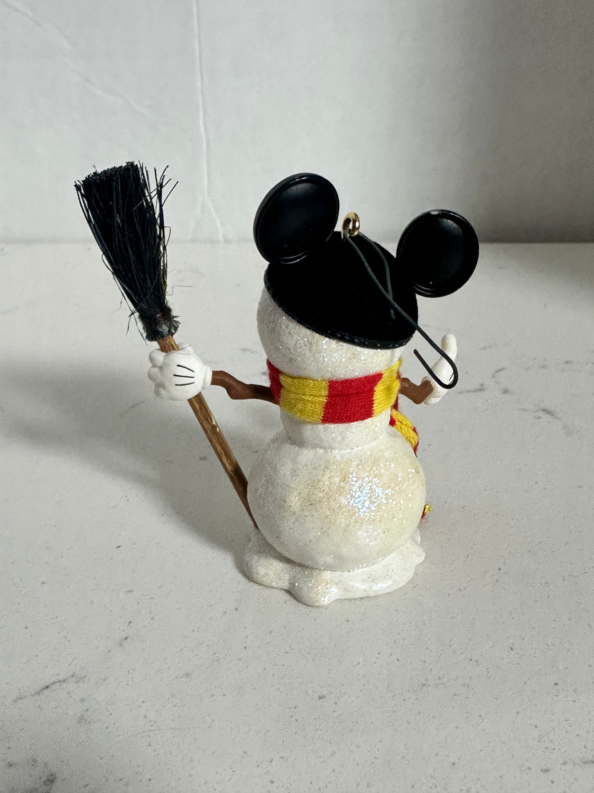 2004 Hallmark Disney “Snow Sculpture” Mickey Mouse Ornament | 3 Inches