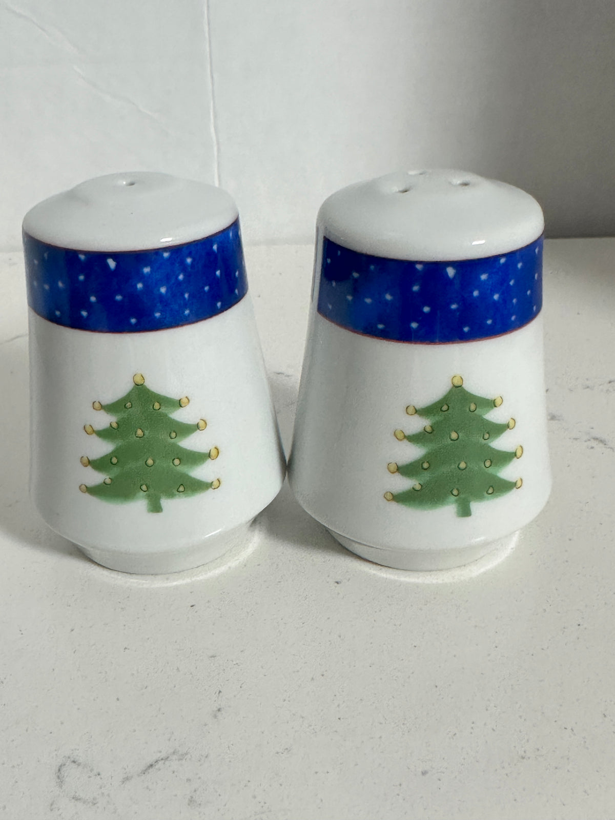 Snowman & Christmas Tree Salt and Pepper Shakers | Set of 2