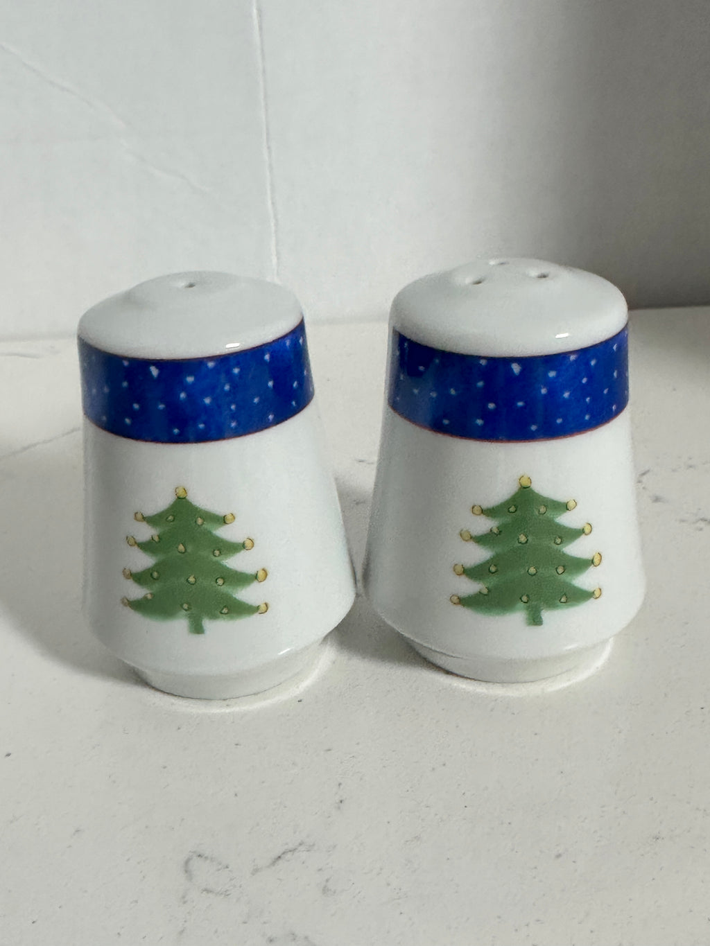 Snowman & Christmas Tree Salt and Pepper Shakers | Set of 2