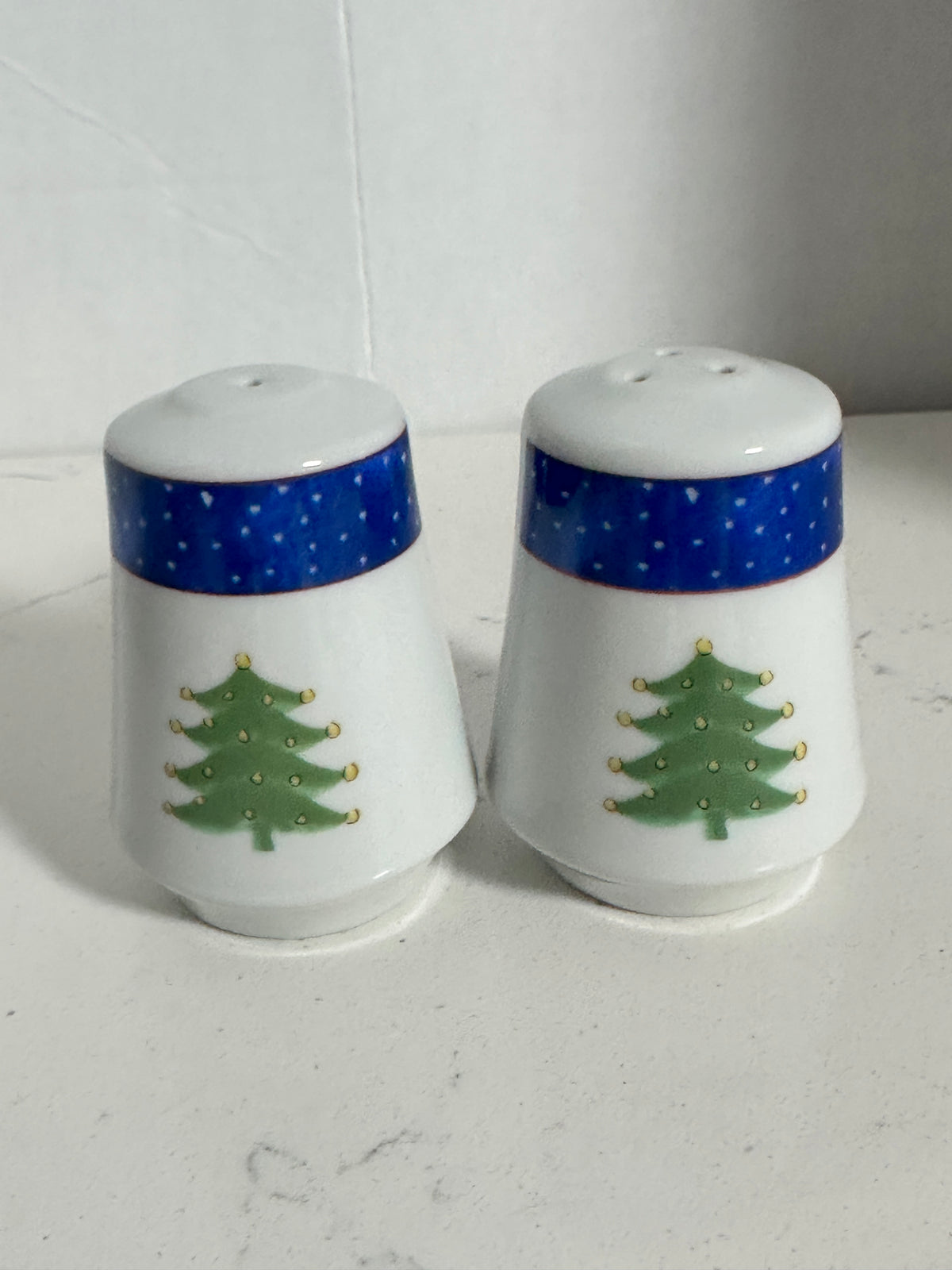 Snowman & Christmas Tree Salt and Pepper Shakers | Set of 2