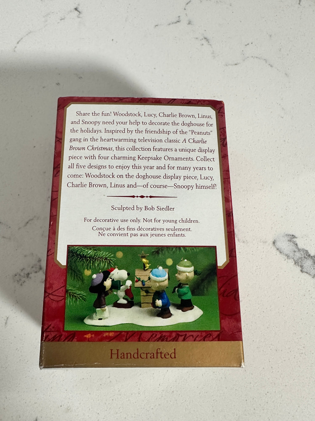 2000 Hallmark Keepsake Linus Ornament | A Snoopy Christmas