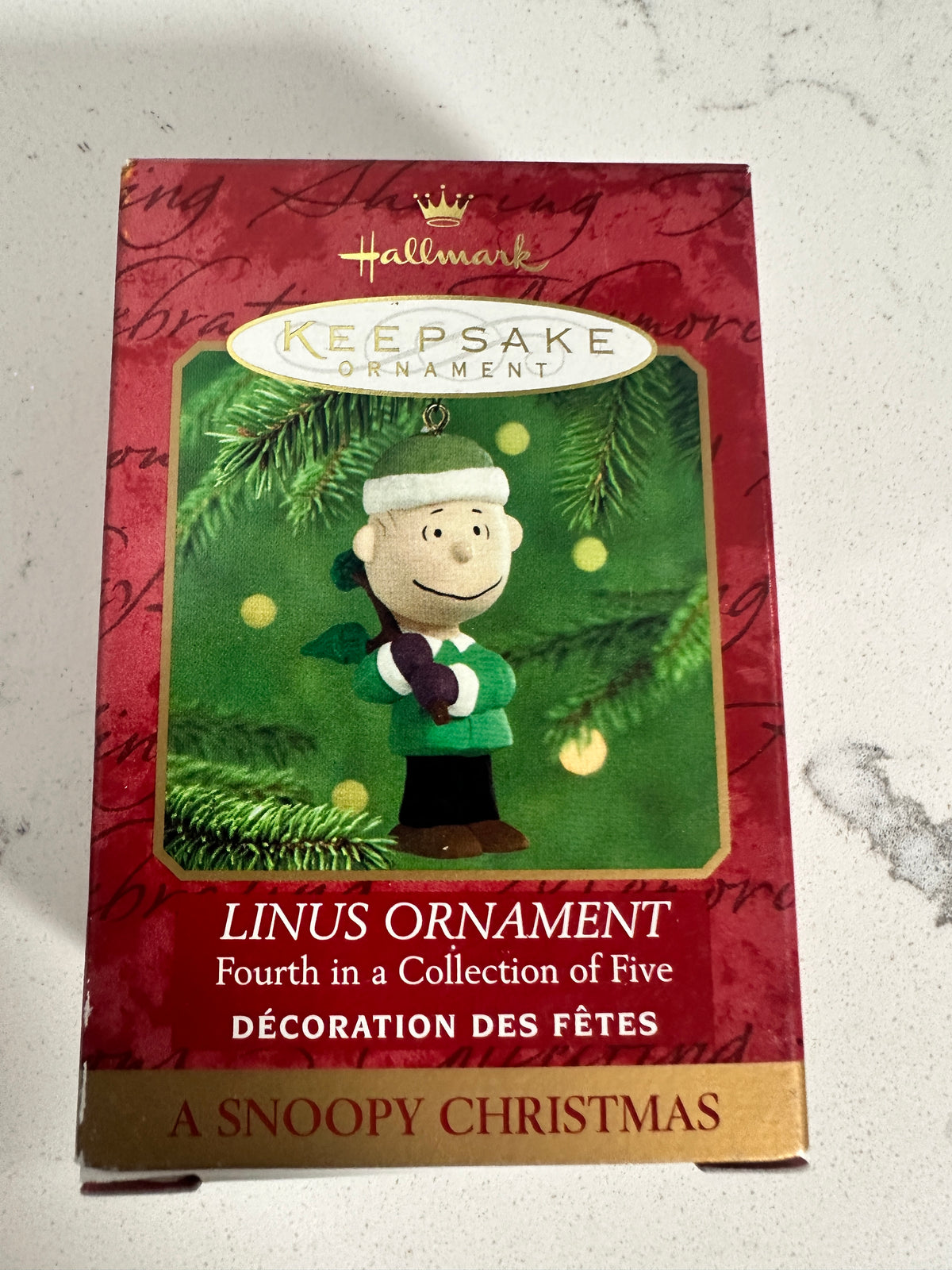 2000 Hallmark Keepsake Linus Ornament | A Snoopy Christmas