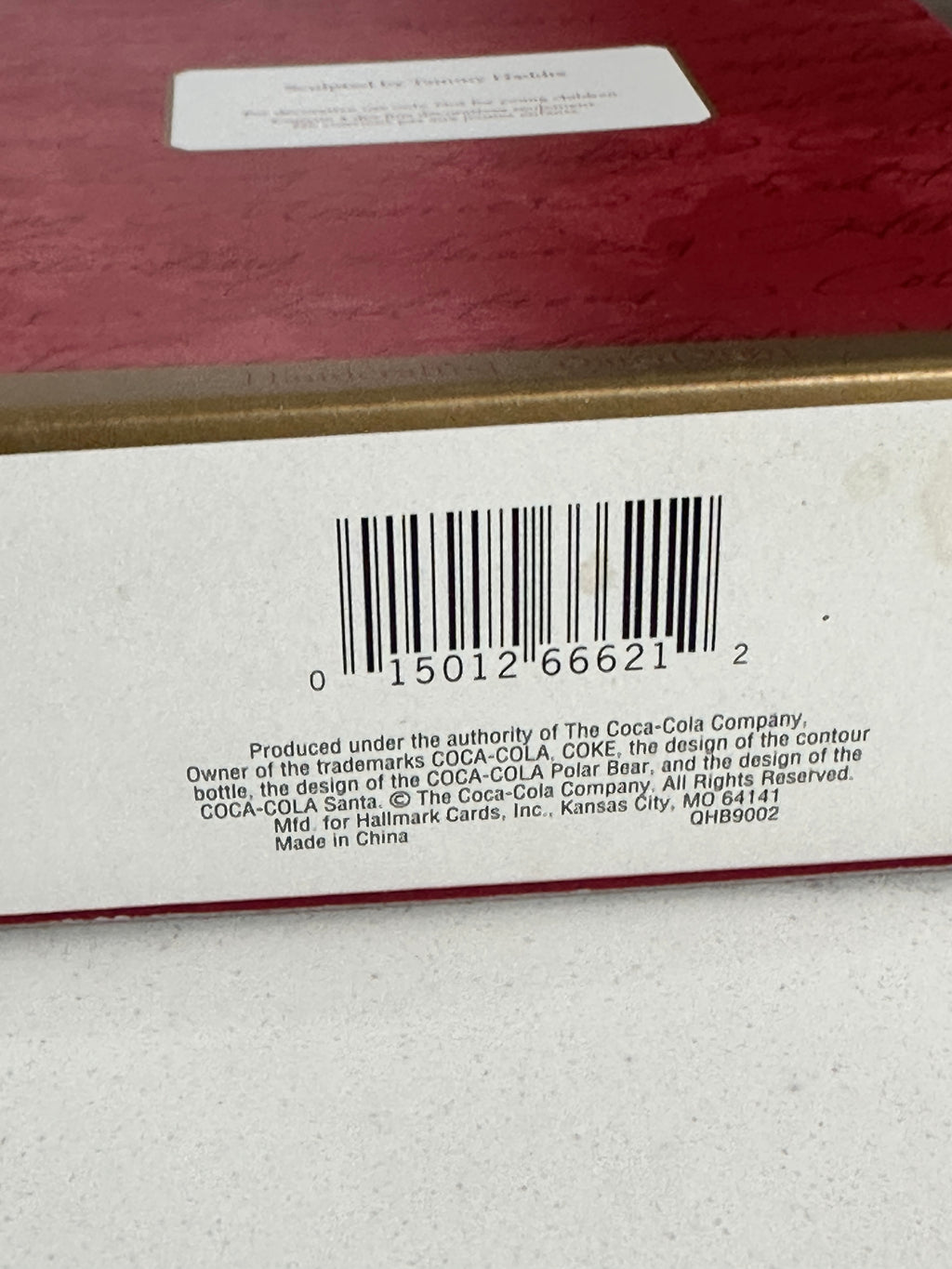 2001 Hallmark “Cool Sport” Coca-Cola Polar Bear Ornament