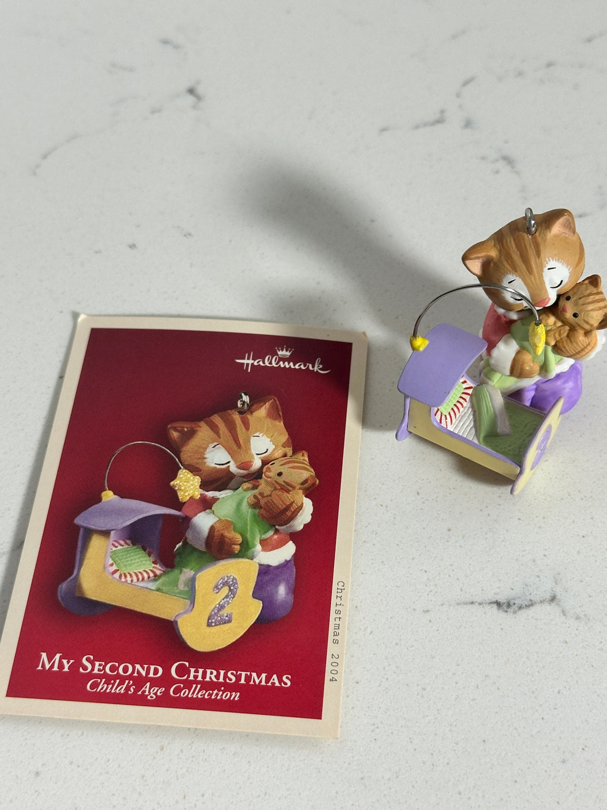 2000 Hallmark Keepsake Baby’s First Christmas Acorn Ornament