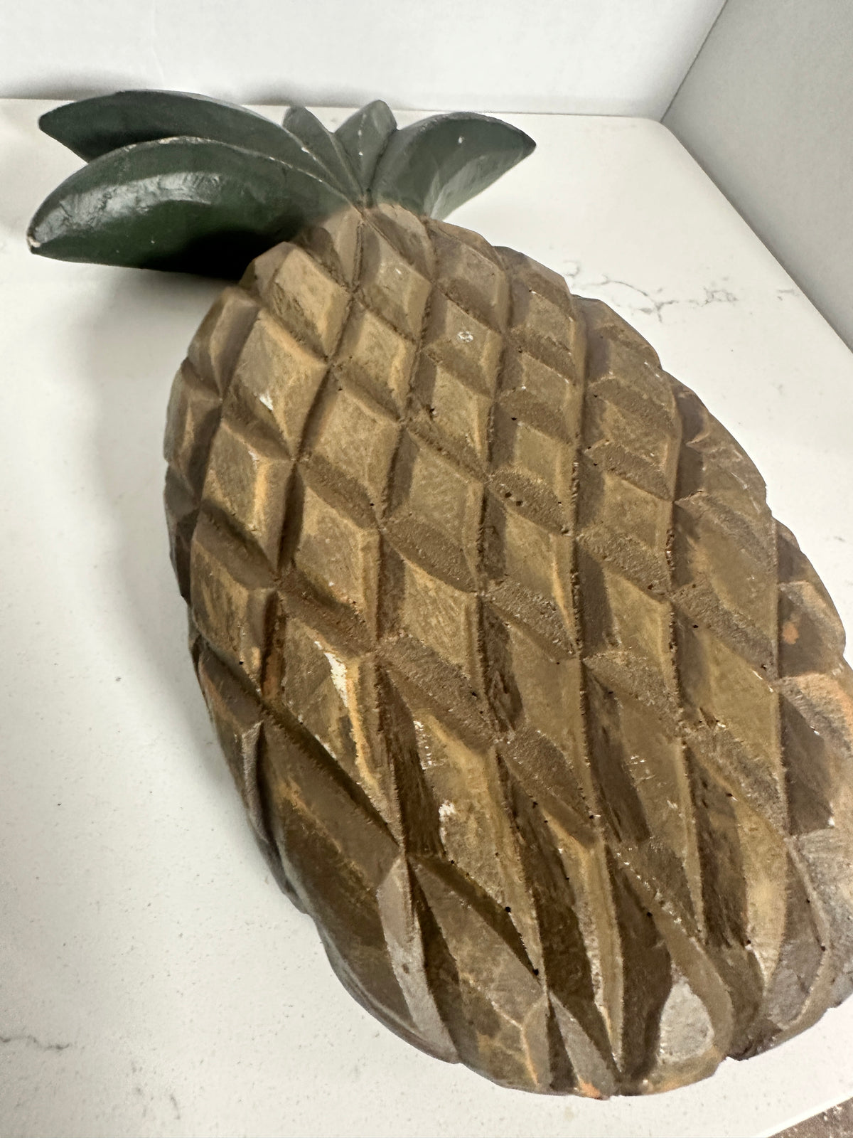 Pineapple Wall Hanging | 11-Inch Textured Tropical Decor