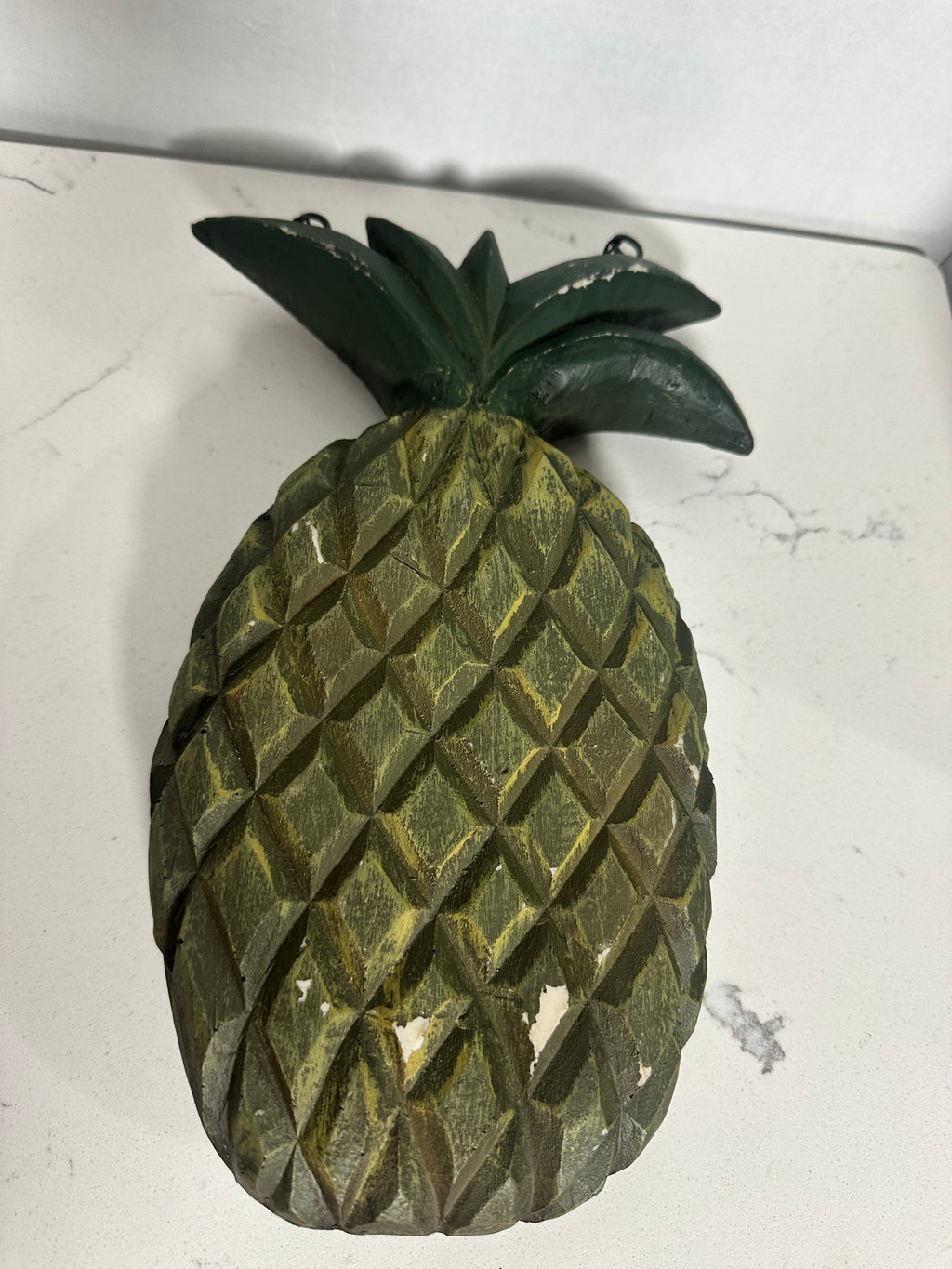 Pineapple Wall Hanging | 11-Inch Textured Tropical Decor