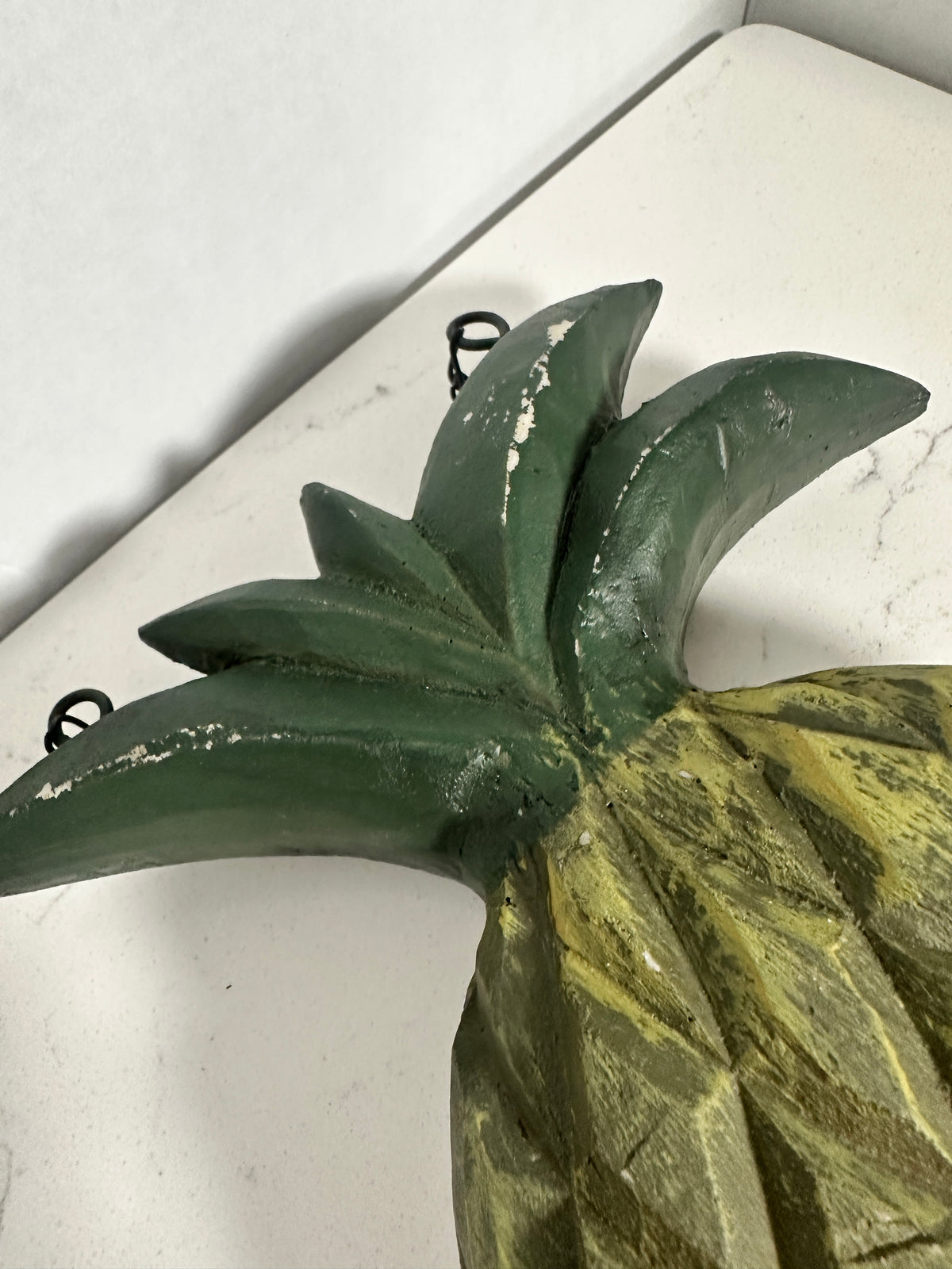 Pineapple Wall Hanging | 11-Inch Textured Tropical Decor