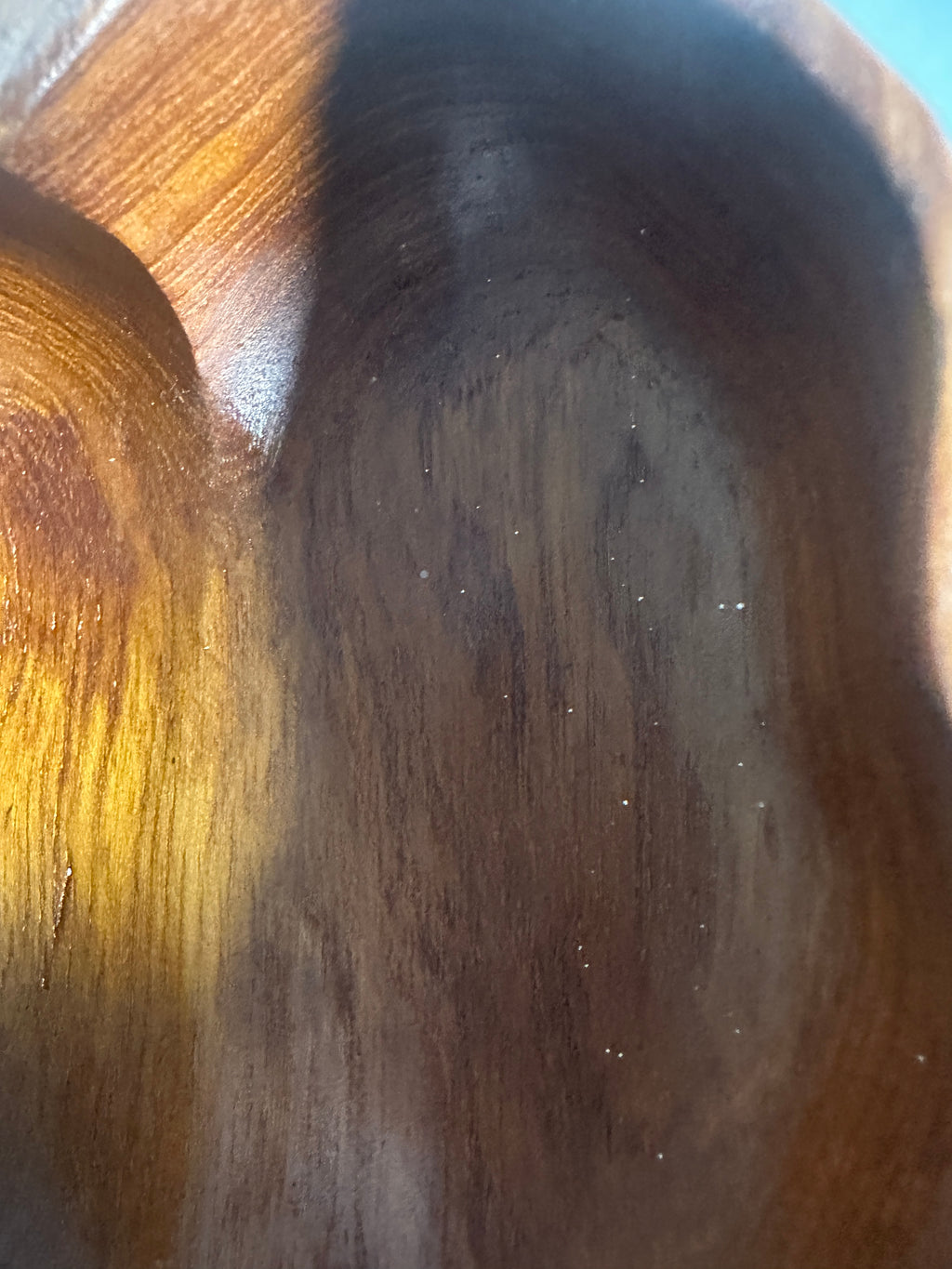Vintage Hand-Carved Wooden Leaf Bowls – Set of 2 – Mid Century Organic Serving Dishes
