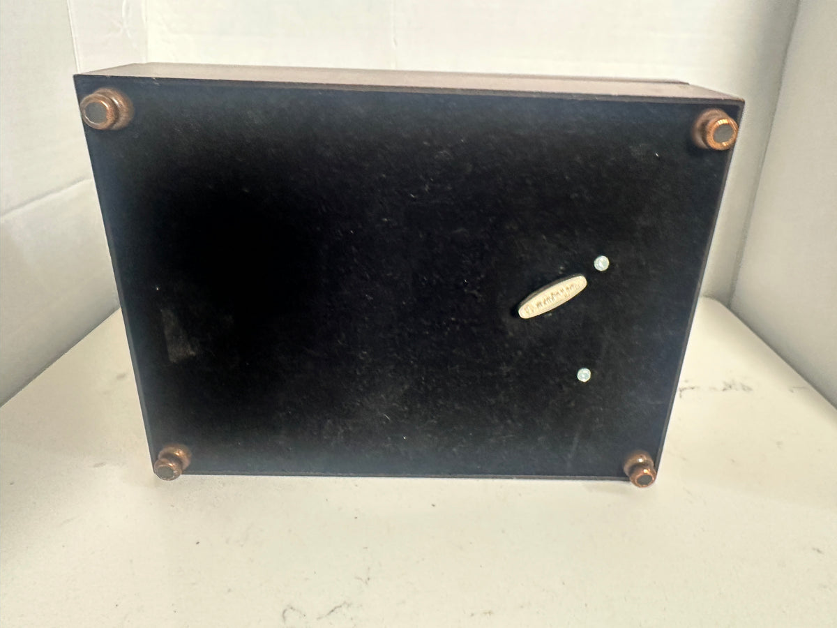 Vintage Sankyo Wooden Musical Jewelry Box with Photo Frame Lid – 8 x 6 Inch Keepsake Box