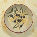 Williams Sonoma Les Oliviers Serving Bowl | Made in Portugal Olive Branch Pasta Bowl | Mediterranean Tuscan Kitchen Decor